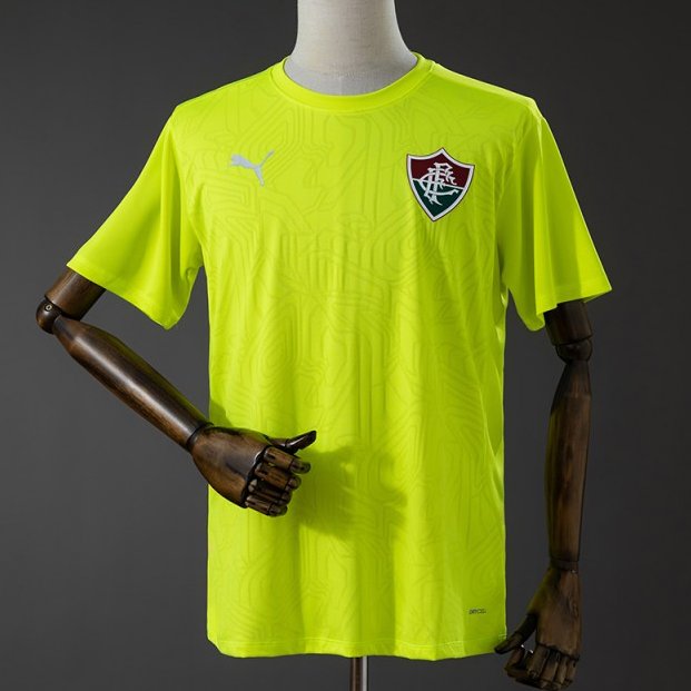 26/27 Fluminense Training Jersey 4 Kit - Neon Yellow