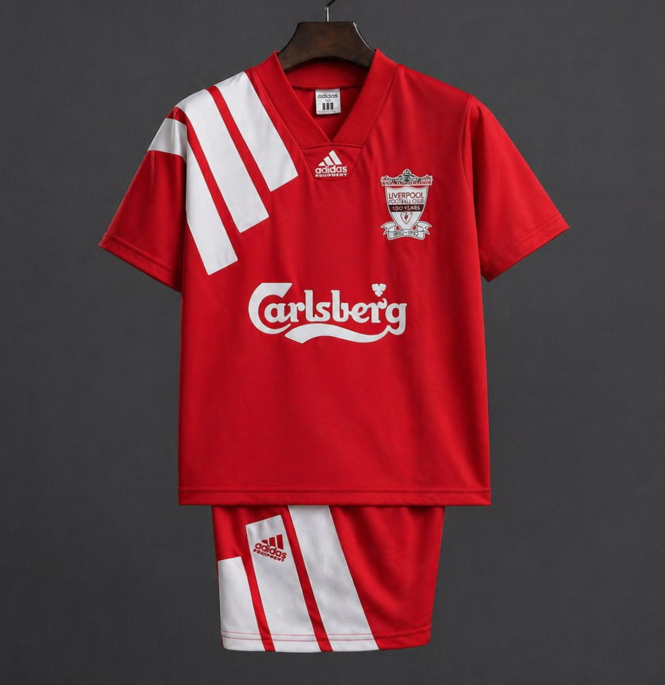 Retro 92/93 Kids Liverpool Home Jersey