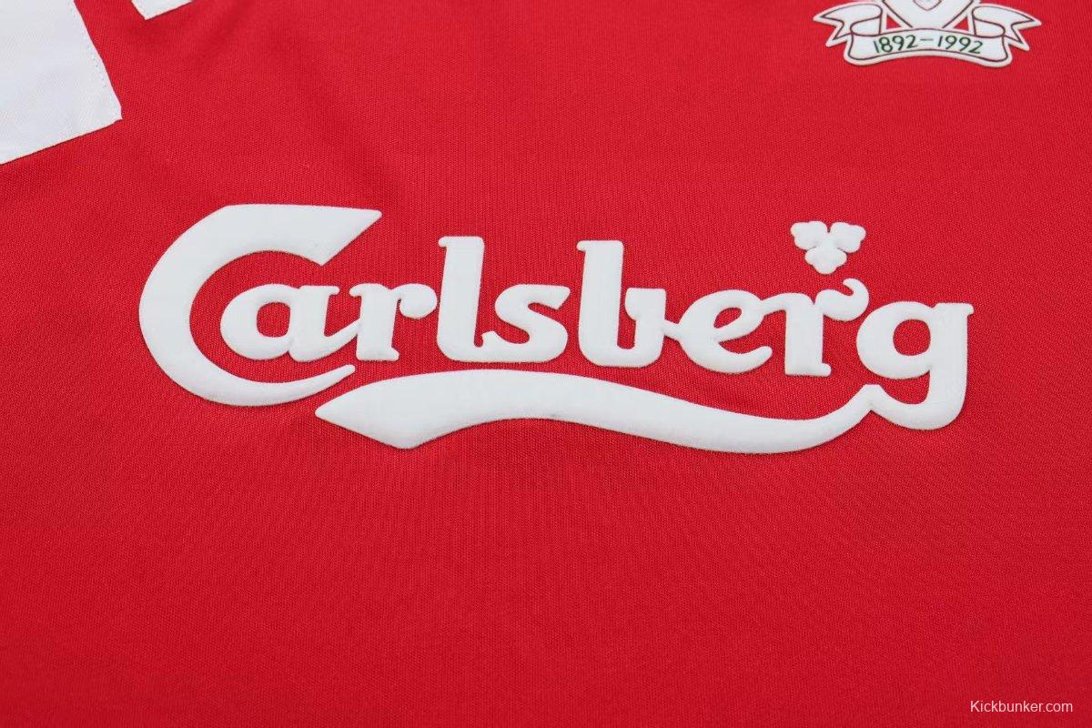 Retro 92/93 Kid Liverpool Home Jersey
