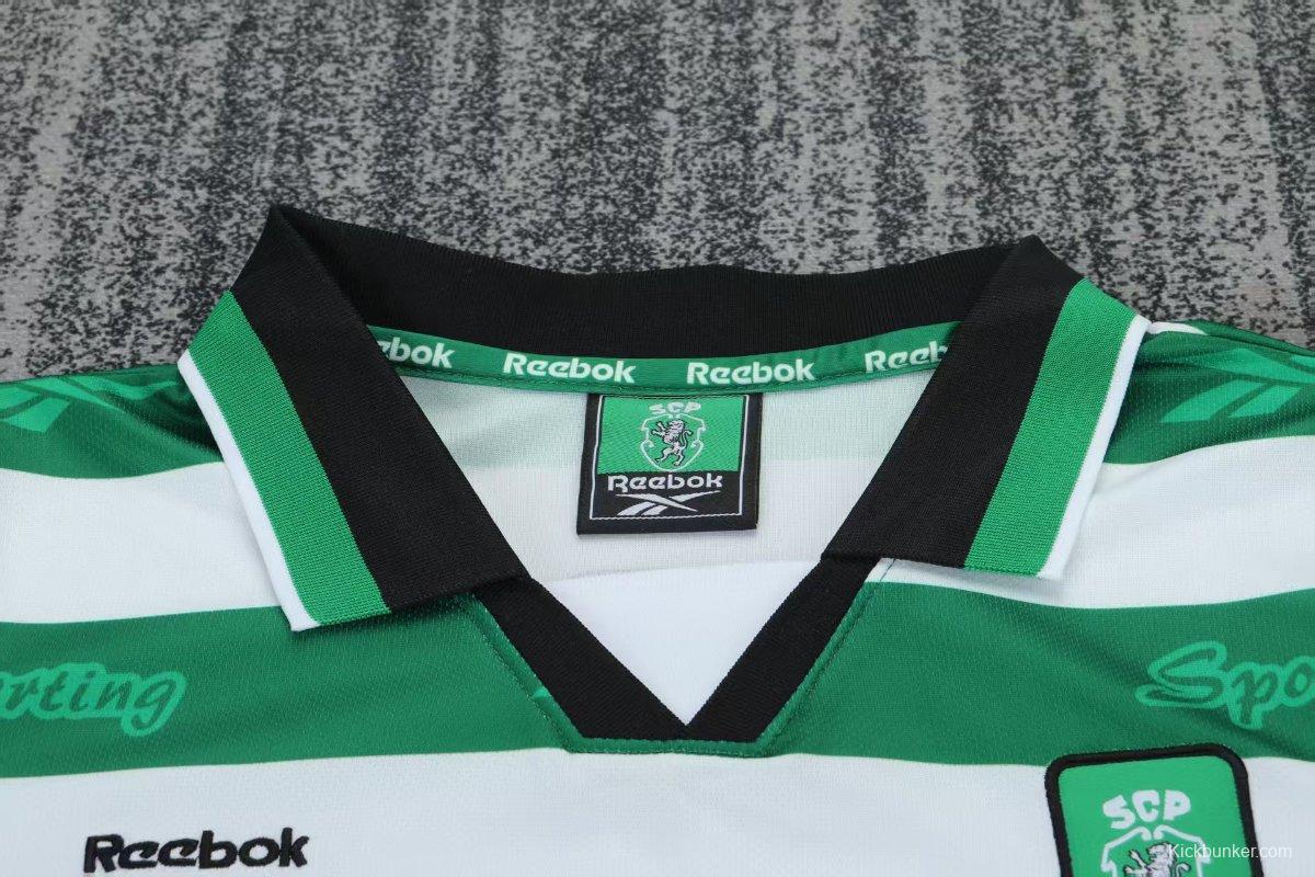Retro 99/00 Kids Sporting Lisbon Home Jersey