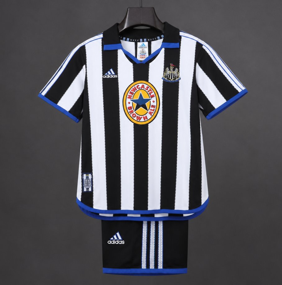 Retro Kids 99/00 Newcastle United Home Jersey