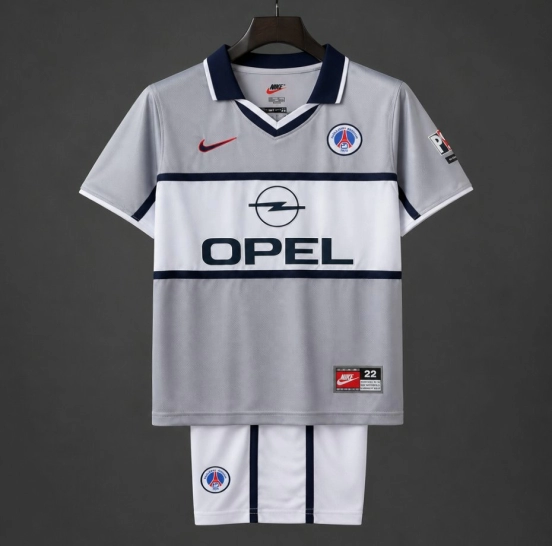 Retro Kids 00/01 PSG/Paris Saint-Germain Away Jersey