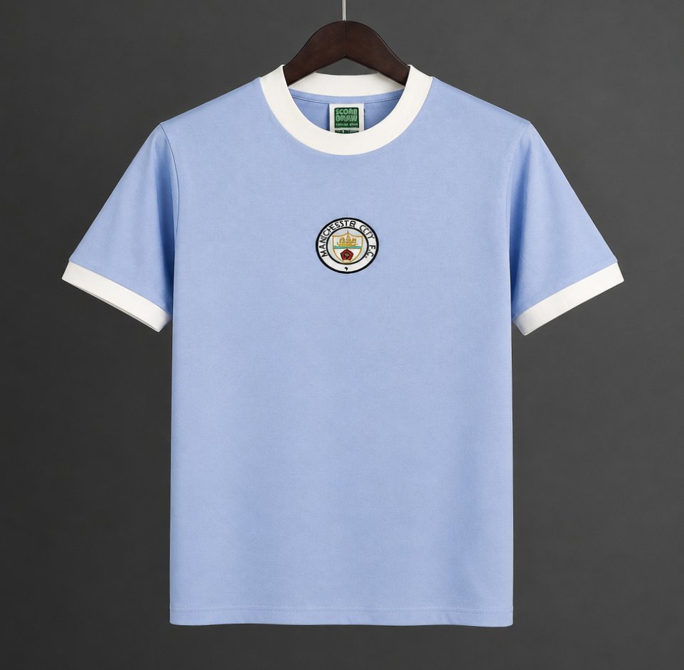 Retro Manchester City 1972 home Soccer Jersey