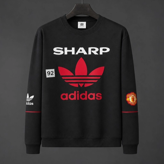 26/27 Manchester United Black Adidas Originals Bringback 90/92 Sweatshirt