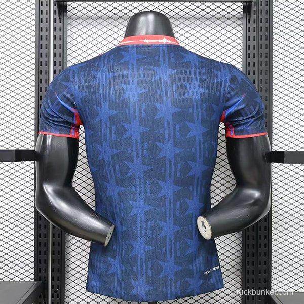 Player Version 26/27 PSG x Jordan Special Navy Blue/Red Jersey