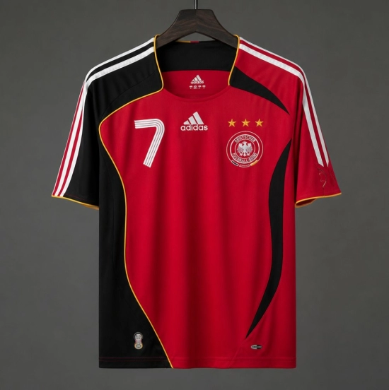 Retro 2006 Germany Away Red Jersey