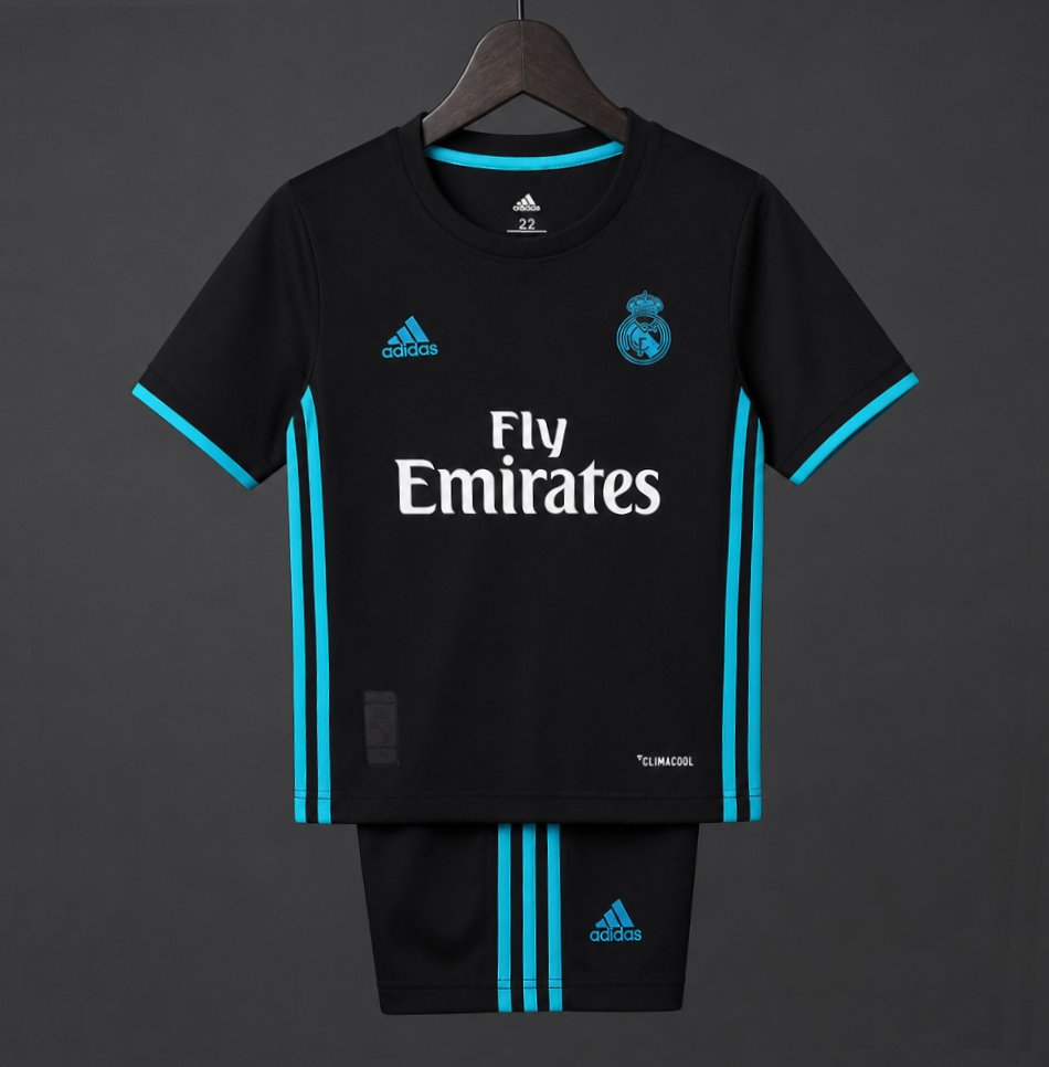 Retro Kids 17/18 Real Madrid Away Jersey