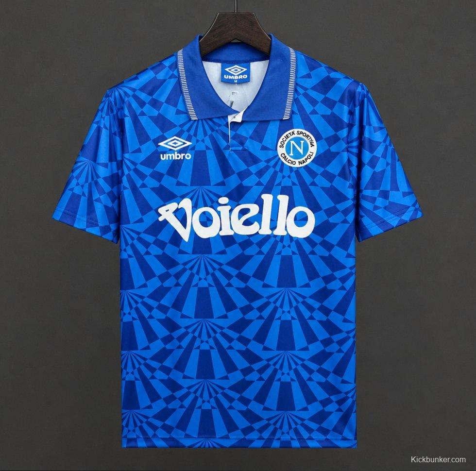 Retro Napoli 91/93 home Soccer Jersey