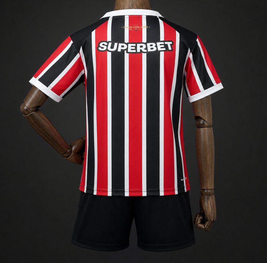 26/27 Kids Sao Paulo Away Jersey
