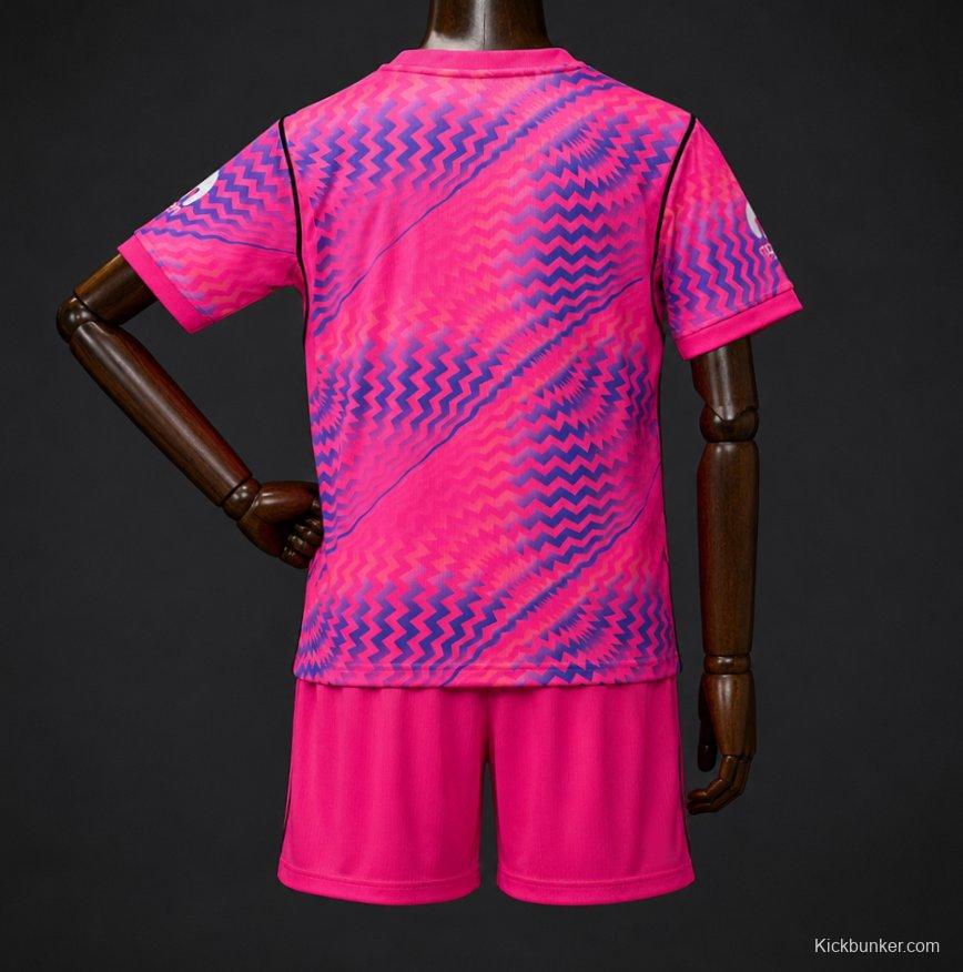 26/27 Kids Tottenham Hotspur Pink Goalkeeper Jersey