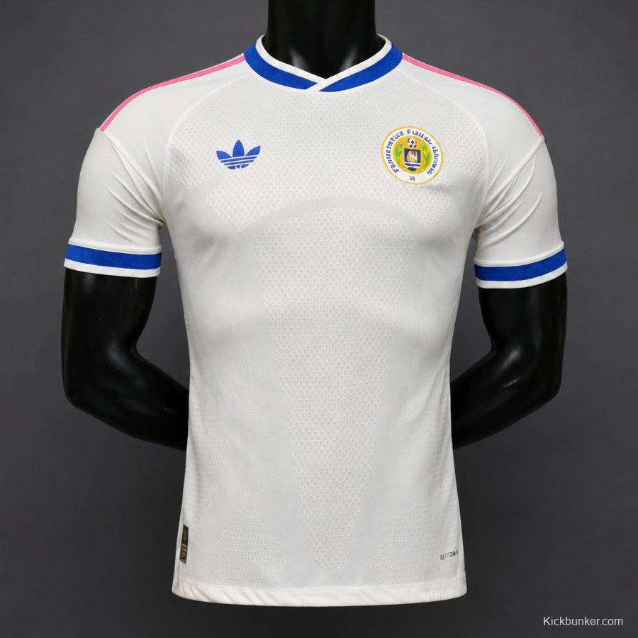Player Version 2026  Curaçao World Cup Away White Jersey