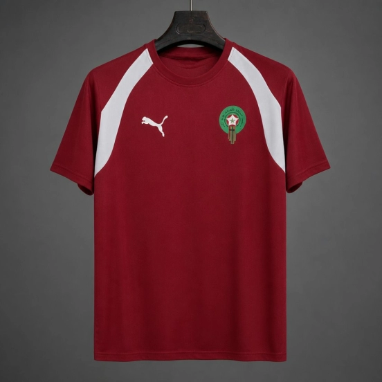 2026 Morocco Red Training Jersey