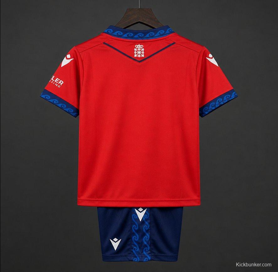 26/27 Kids CA Osasuna Home Jersey