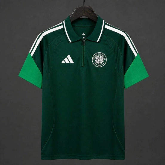 26/27 Celtic Green & White Training  Jersey