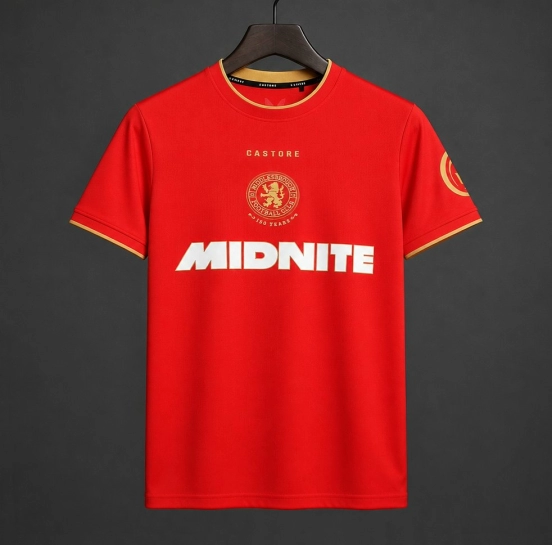 26/27 Middlesbrough FC Home Red Jersey