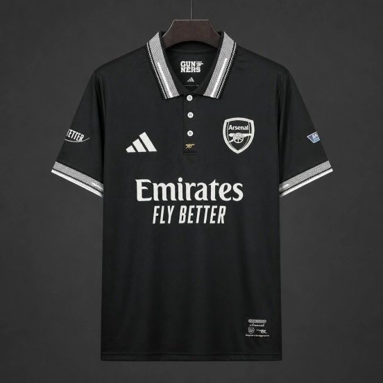 26/27 Arsenal Polo Concept Black Special POLO Jersey