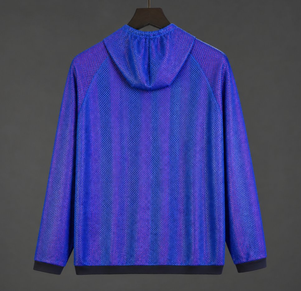 26/27 Chelsea Lightweight Breathable Mesh Windbreaker Blue Jacket