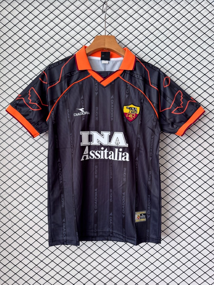 Retro 99/00 AS Roma Away Jersey