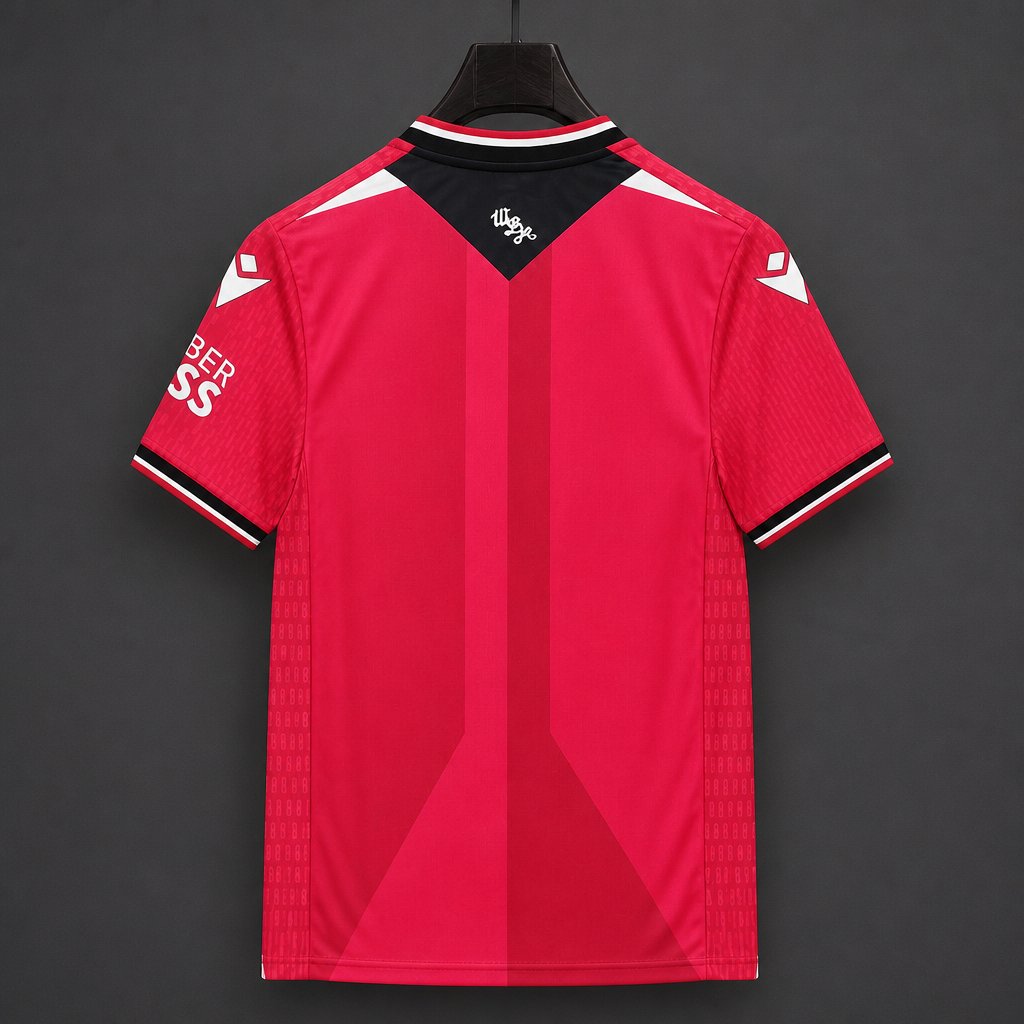 26/27 West Bromwich Albion Away Red with Black  Jersey