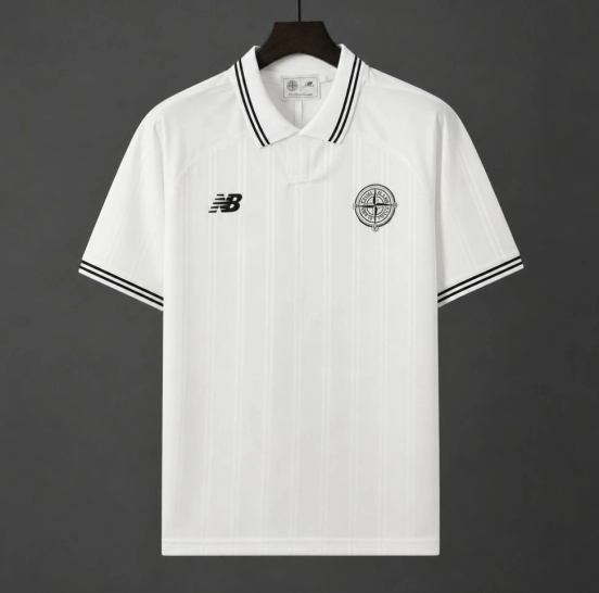 26/27 New Balance X Stone Island White LIMITED EDITION Jersey