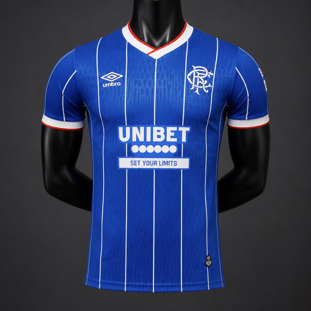 Player Version 26/27 Glasgow Rangers FC  Blue Jersey