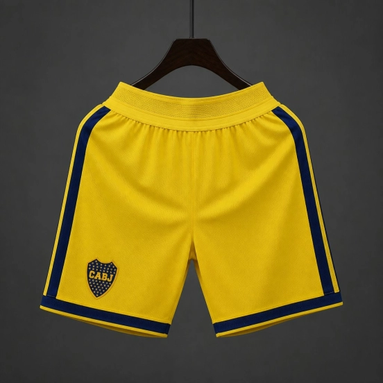 Player Version 26/27 Boca Juniors Away Yellow Shorts