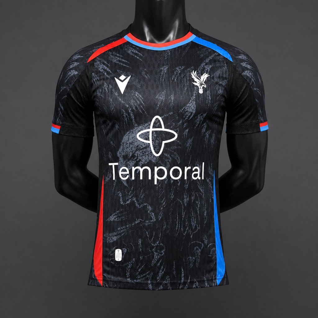 Player Version 26/27 Crystal Palace FC Away Black Jersey
