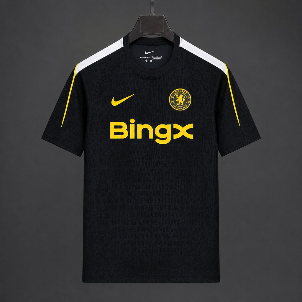 26/27 Chelsea Black Training Jersey