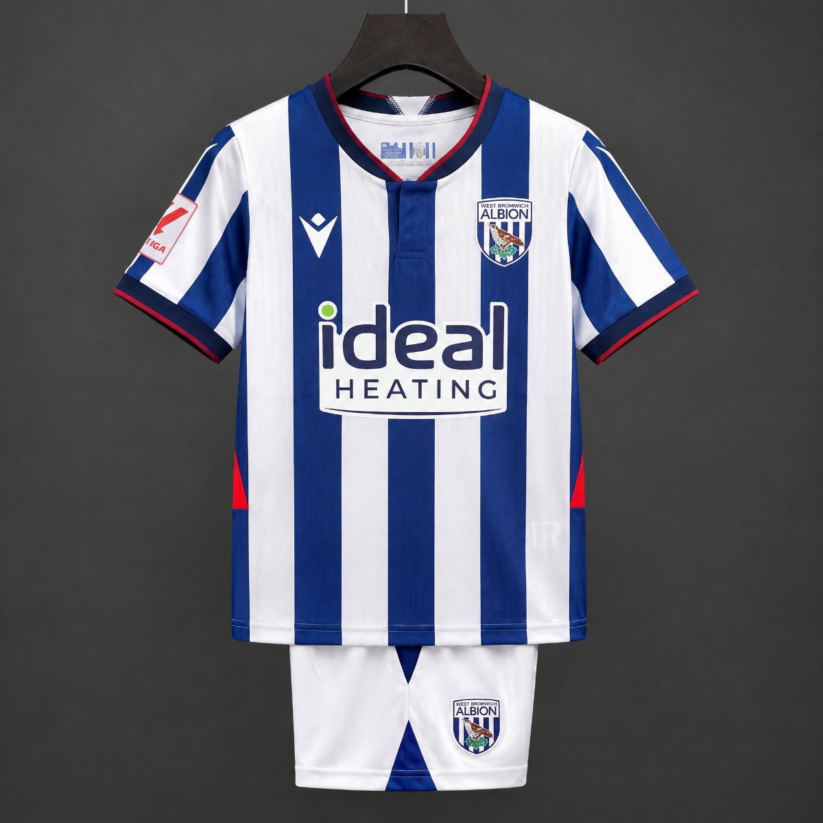 26/27 Kids West Bromwich Home Blue White Jersey